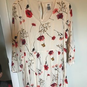 Old Navy floral racer dress